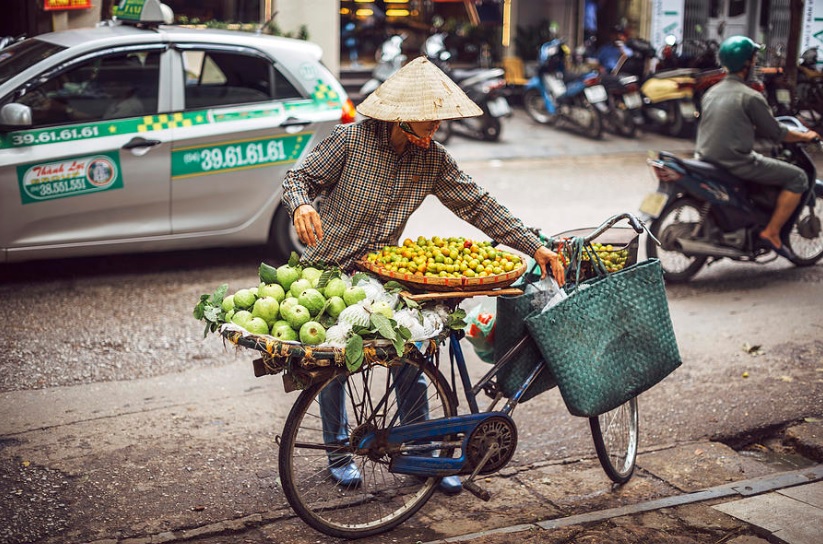 vietnam sokak satıcıları