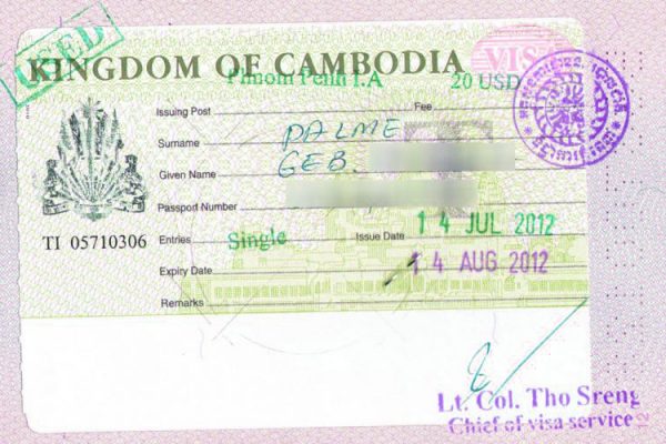 Kamboçya Vizesi Nasıl Alınır ?